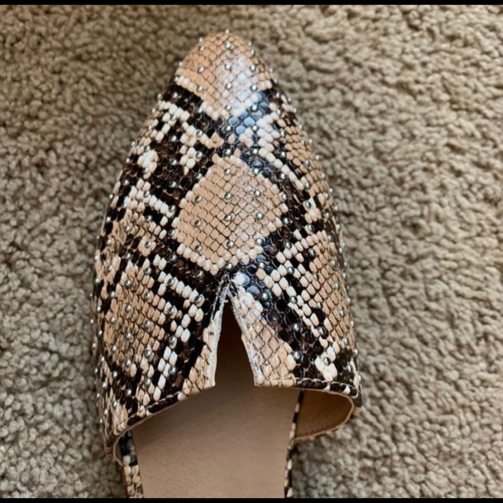 NEW 8 Steve Madden Snake Embossed Slip-On Mule - Picture 11 of 12